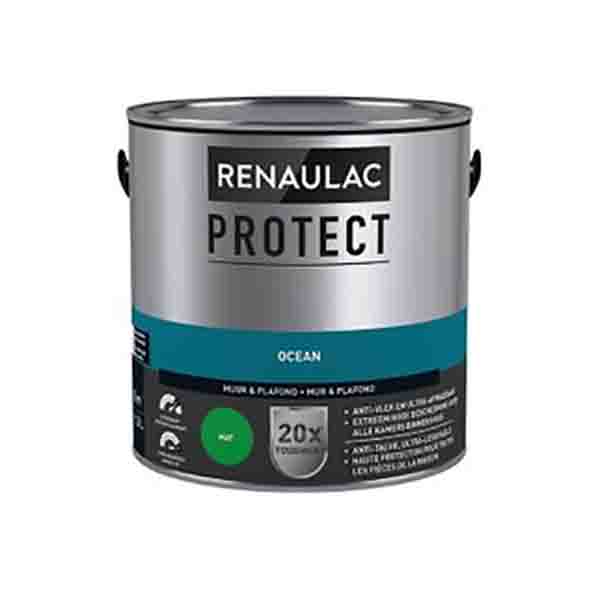 PEINTURE A L EAU INTERIEUR RENAULAC PROTECT MAT OCEAN 2,5L
