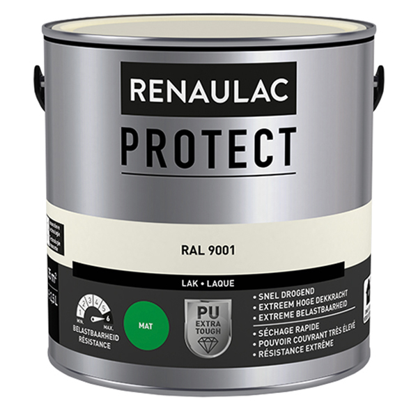 RENAULAC PROLAQ PROTECT MAT 0,25L RAL 9001