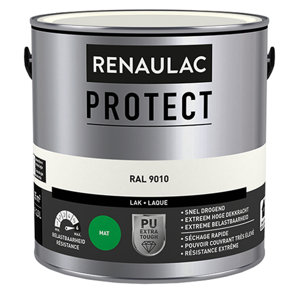 RENAULAC PROLAQ PROTECT MAT 2,5L RAL 9010
