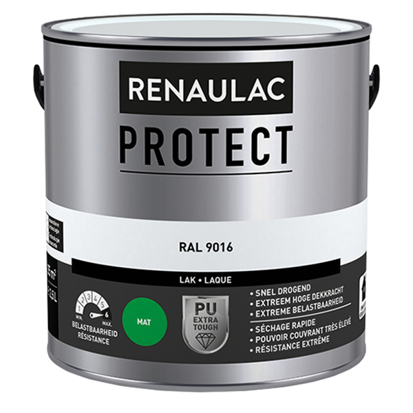 RENAULAC PROLAQ PROTECT MAT 2,5L RAL 9016