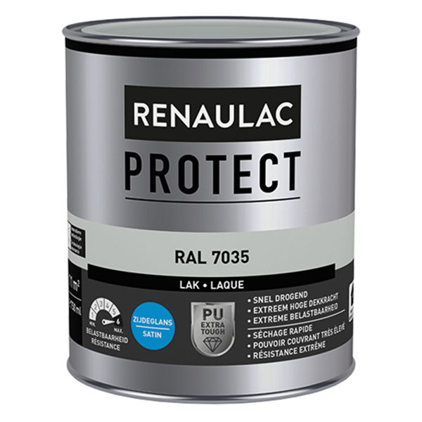 RENAULAC PROLAQ PROTECT SATINE 0,25L RAL 7035
