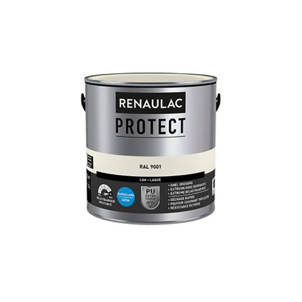 RENAULAC PROLAQ PROTECT SATINE 2,5L RAL 9001