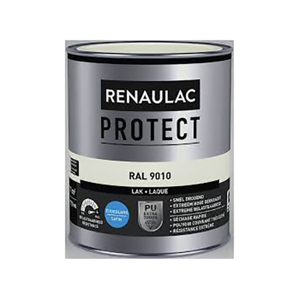 RENAULAC PROLAQ PROTECT SATINE 0,25L RAL 9010