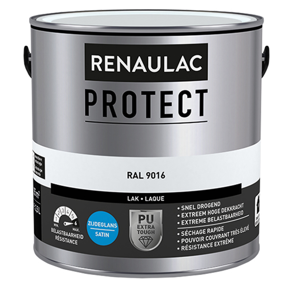 RENAULAC PROLAQ PROTECT SATINE 0,25L RAL 9016