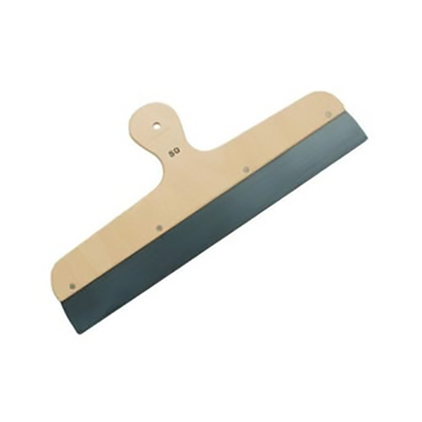 COUTEAU A ENDUIRE ACIER MANCHE CONTREPLAQUE T35