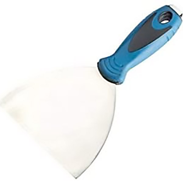 COUTEAU AMERICAIN INOX MANCHE BI-MAT EMBOUT METAL T15