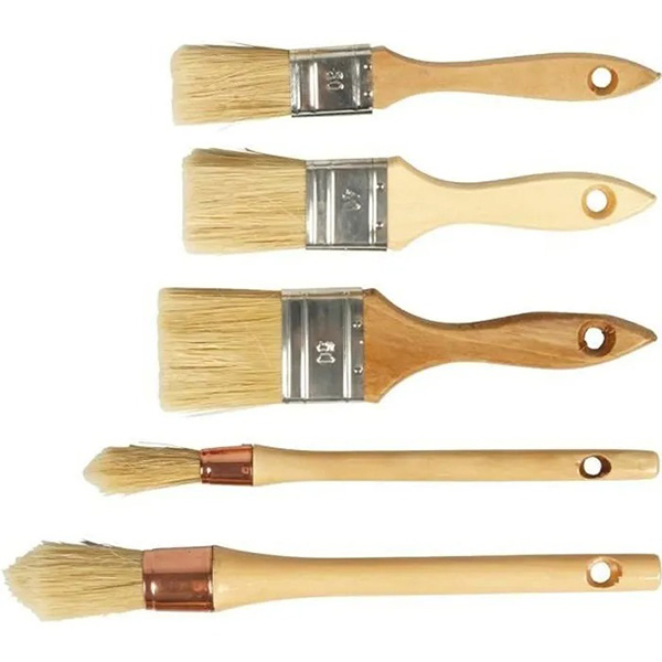 LOT DE 5 PINCEAUX FSC 100% "PRO"