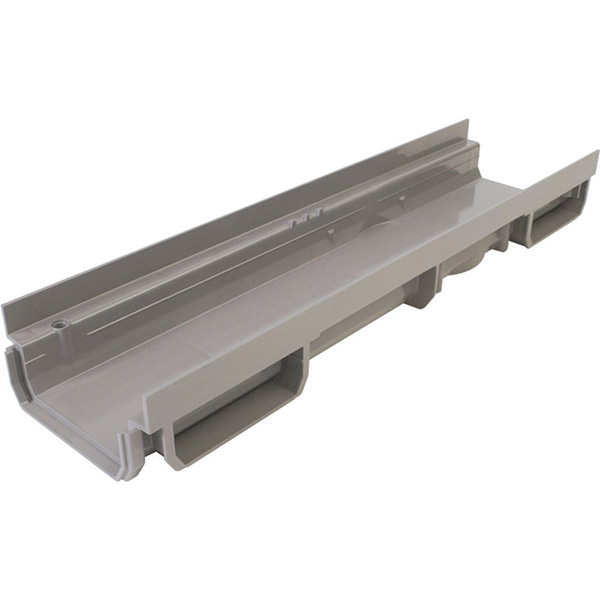 CANIVEAU BAS 773 LARGEUR 130 GRIS 0.50M