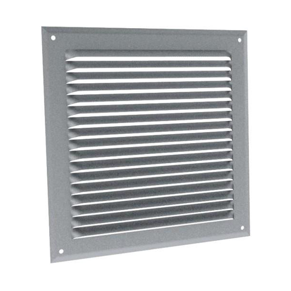 GRILLE D AERATION PLAFONNIER ALU CARRE 23*23/10*10