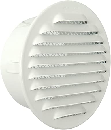 GRILLE RONDE DOUBLE A ENCASTRER 300X210 KT25B