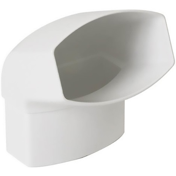 COUDE OVATION 90X56 28 MALE FEMELLE 87 30 BLANC EG (CARTON DE 10)