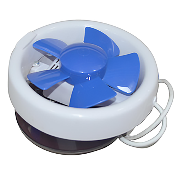 EXTRACTEUR D AIR EN PLAST DIAM 200MM ROND