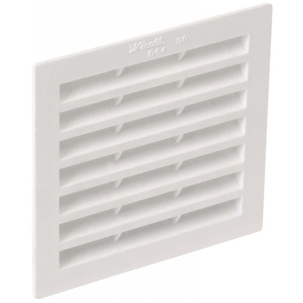 GRILLE RECTANGULAIRE CARREE 100 AVEC MOUSTIQUAIRE 154X154