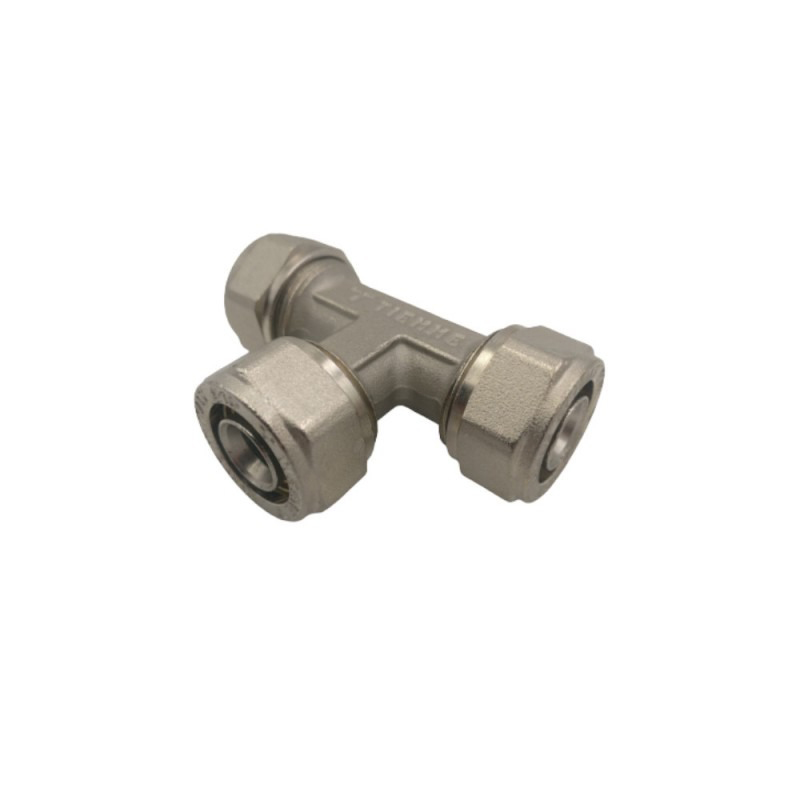 RACCORD TE EGAL A COMPRESSION MULTICOUCHE D16