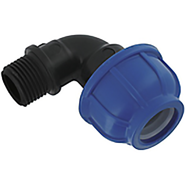 COUDE PEHD FILETE 90° DN 32