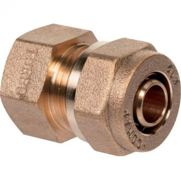 RACCORD DROIT PER A COMPRESSION F MOB. 1/2 - D12