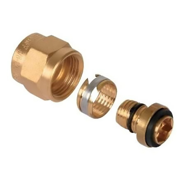 RACCORD DROIT PER A COMPRESSION F MOB. 1/2 - D16
