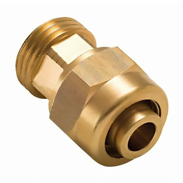 RACCORD DROIT PER A COMPRESSION D16 - M 3/8