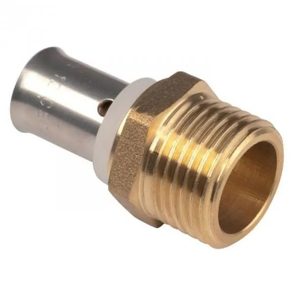 RACCORD DROIT PER M 3/8 - D16 A SERTIR