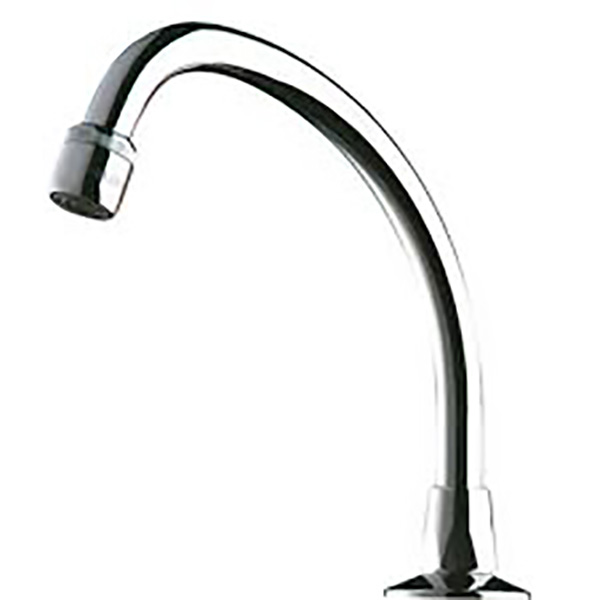 BEC COL DE CYGNE F 3/4 L:200 CHROME BROCHABLE