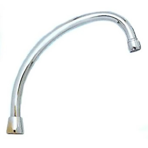 BEC COL DE CYGNE F 1/2 L:150 CHROME BROCHABLE