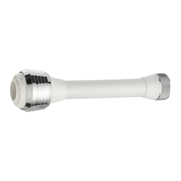 BRISE JET F 22X100 + DOUCHETTE 2 JETS BLANC