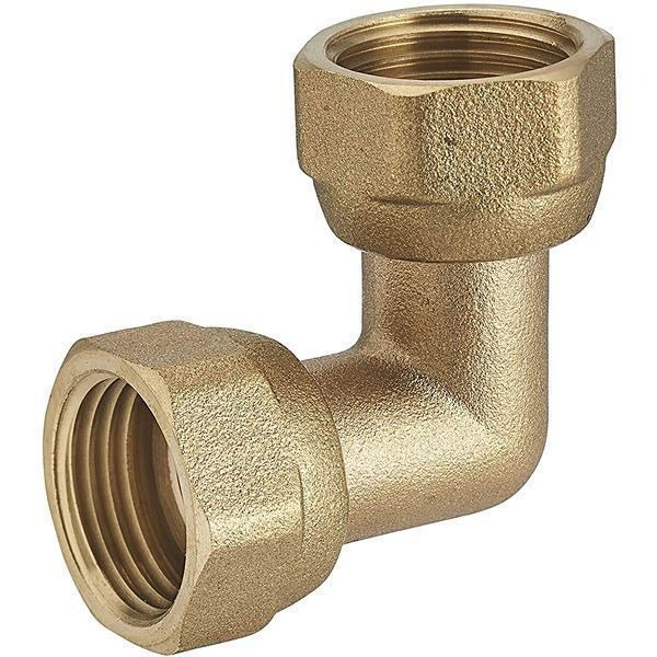 COUDE FEMELLE DOUBLE ECROU 3/4 FF
