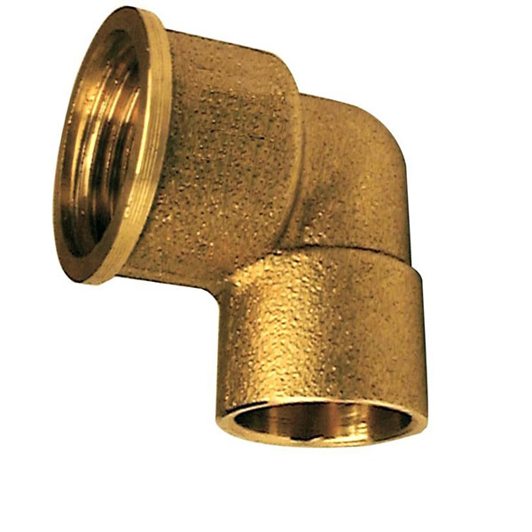 COUDE CUIVRE FC F 3//8 - D12 LIEN 1PIECE