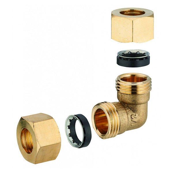 COUDE JOINT MIXTE EGAL D12 LIEN 1PIECE