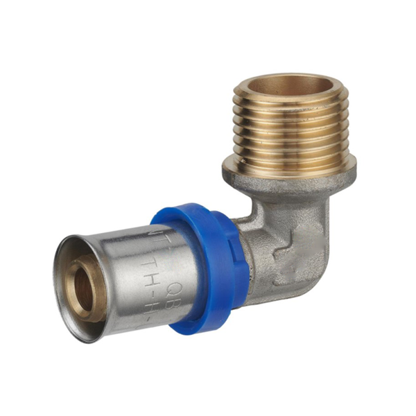 COUDE MULTICOUCHE MALE A SERTIR D20 - M3/4"