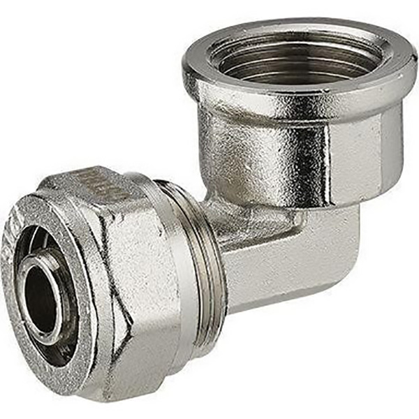 COUDE MULTICOUCHE FEMELLE A COMPRESSION D20 - F3/4"