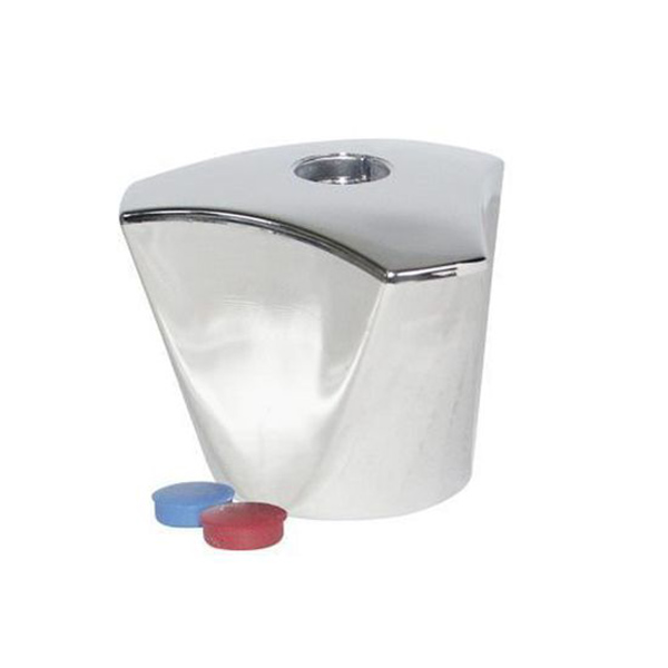 CROISILLON TRICORNE ABS CHROME BROCHABLE