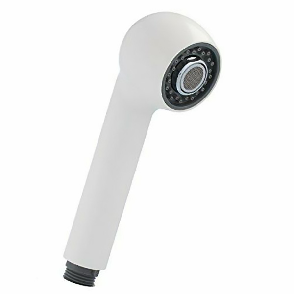 DOUCHETTE POUR ROBINET D EVIER 2 JETS BLANCHE BROCHABLE