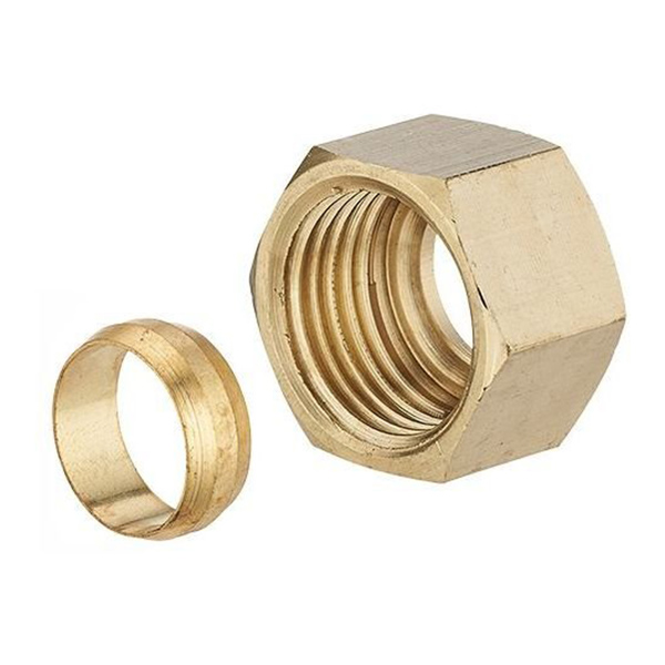 ECROU FEMELLE ET OLIVE BICONE F 3/8 D10 LIEN 1PIECE
