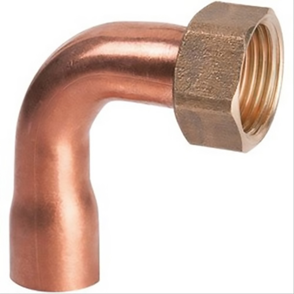 RACCORD COUDE FC ECROU PRISONNIER F3/4 - D16 LIEN 1PIECE
