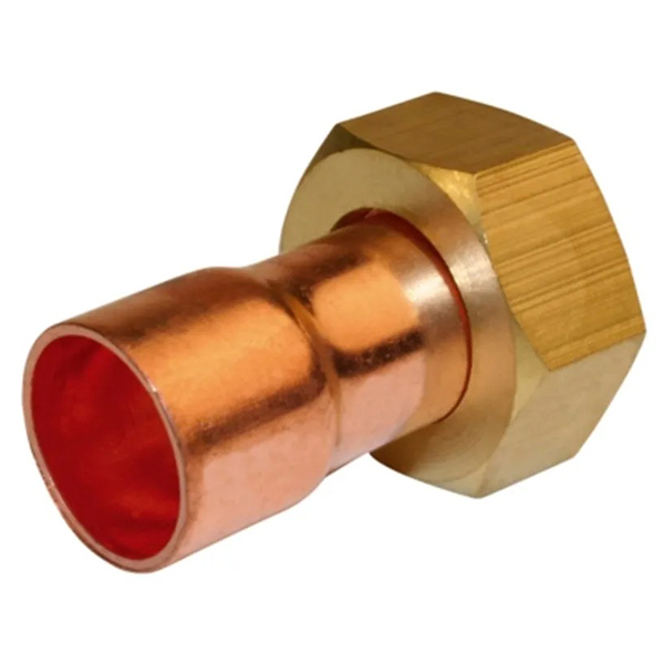 RACCORD DROIT FC ECROU PRISONNIER F3/8-D10 LIEN 1PIECE