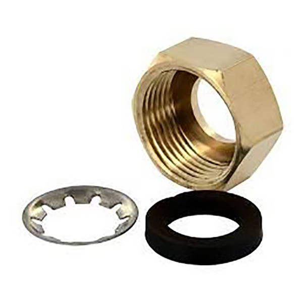 ECROU FEMELLE ET JOINT MIXTE F 3/8 D10 LIEN 1PIECE
