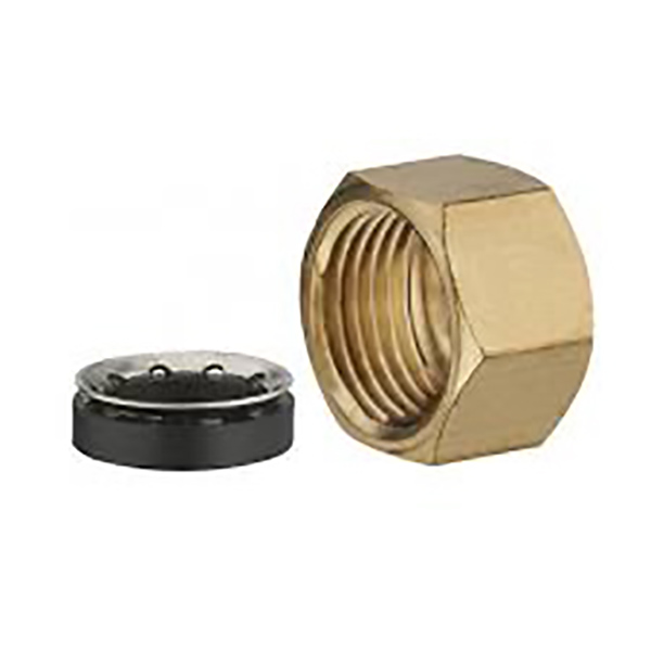 ECROU FEMELLE ET JOINT MIXTE F 1/2 D14 LIEN 1PIECE