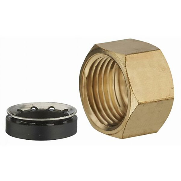ECROU FEMELLE ET JOINT MIXTE F 3/4 D16 LIEN 1PIECE