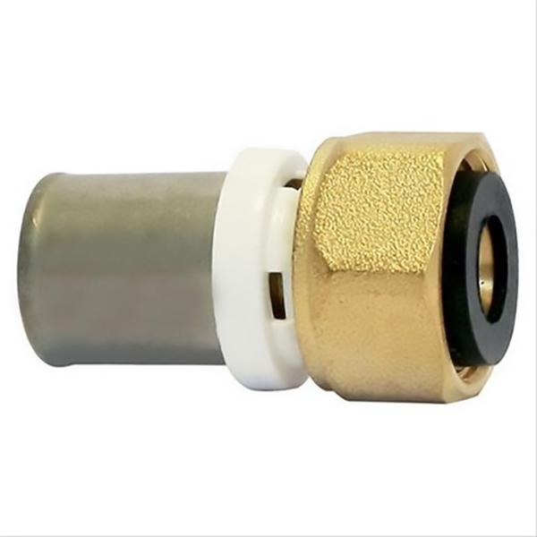 ECROU LIBRE DROIT FEMELLE MULTICOUCHE A SERTIR D16 - F3/8"