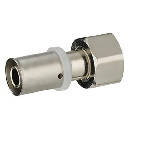ECROU LIBRE DROIT FEMELLE MULTICOUCHE A SERTIR D16 - F1/2"