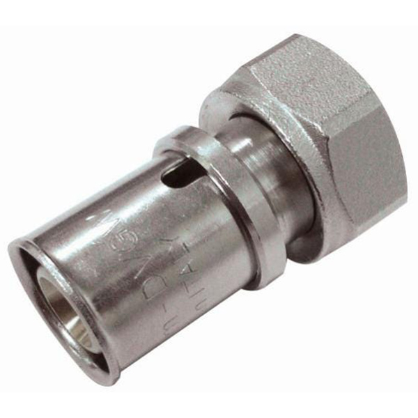 ECROU LIBRE DROIT MULTICOUCHE A SERTIR D20 - F1/2"