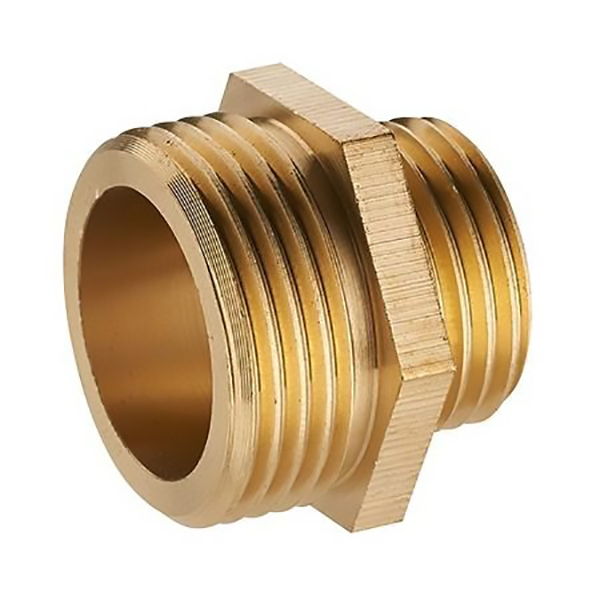MAMELON DROIT MALE REDUIT 1/2 - 3/8 LIEN 1PIECE