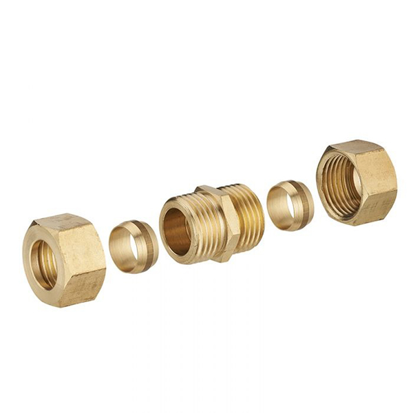 RACCORD DROIT BICONE EGAL D10 LIEN 1PIECE