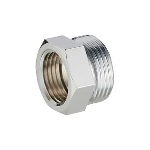 MAMELON REDUIT MF 3/4 - 1/2 CHROME LIEN 1PIECE