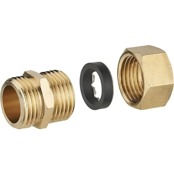 RACCORD DROIT JOINT MIXTE MALE M 3/4 - D14 LIEN 1PIECE