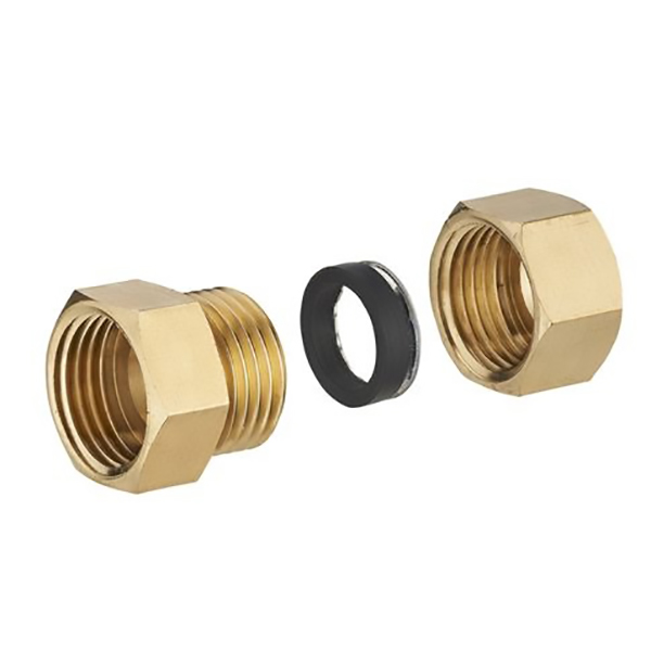 RACCORD DROIT JOINT MIXTE FEMELLE F 3/8 - D12 LIEN 1PIECE