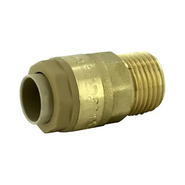 RSO RACCORD DROIT M 3/8 - D12 LIEN 1PIECE