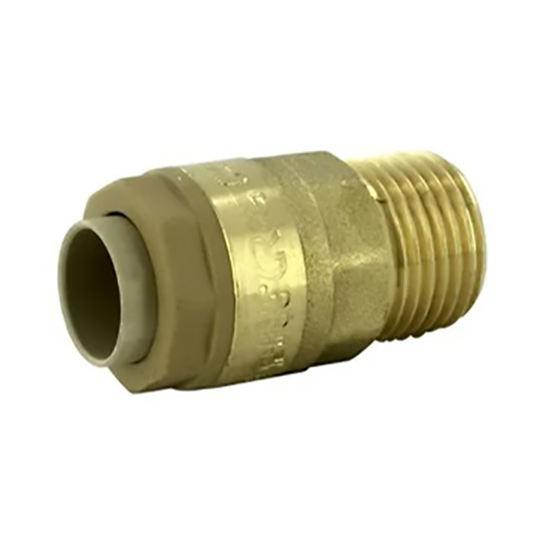 RSO RACCORD DROIT M 1/2 - D16 LIEN 1PIECE