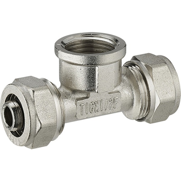 TE MULTICOUCHE A SERTIR DOUBLE D20 - TARAUDE F3/4"